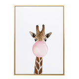 Blowing Bubble Zebra Bear Giraffe