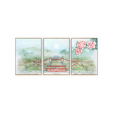 New Chinese Four Seasons Landscape