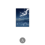 Cartoon Deer Moon Tree